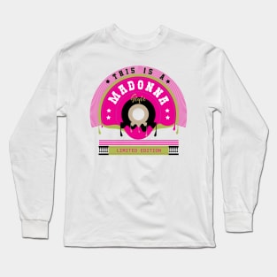 Madonna Name Style Long Sleeve T-Shirt